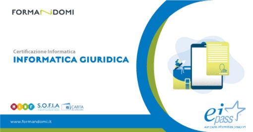 Certificazione eipass informatica giuridica